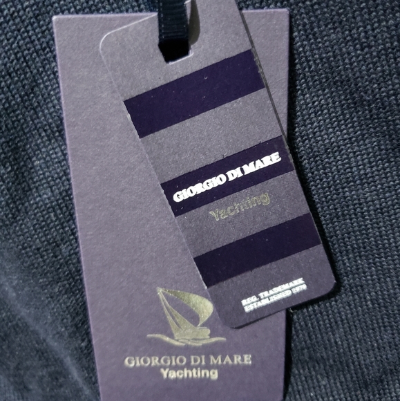 **SALE**Giorgio Di Mare men's knit sweater - Picture 2 of 3